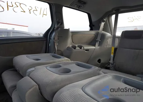 2010 Toyota Sienna Ce from USA, damaged, VIN 5TDKK4CC7AS330507